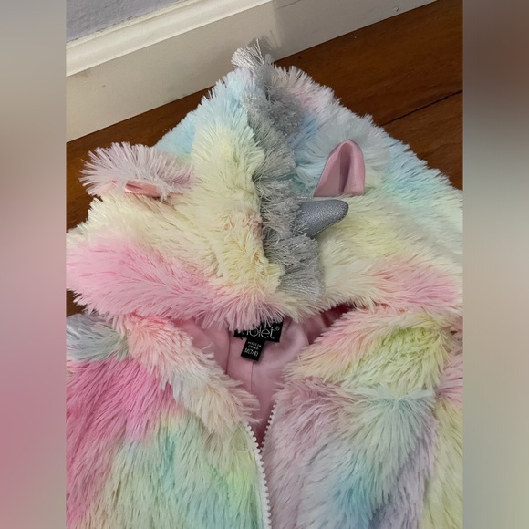 Kids unicorn rainbow jacket - Picture 1 of 5
